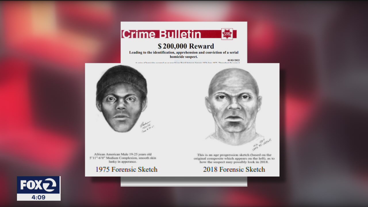 San Francisco police boost 'Doodler' reward to $200K, link 6th victim to killer