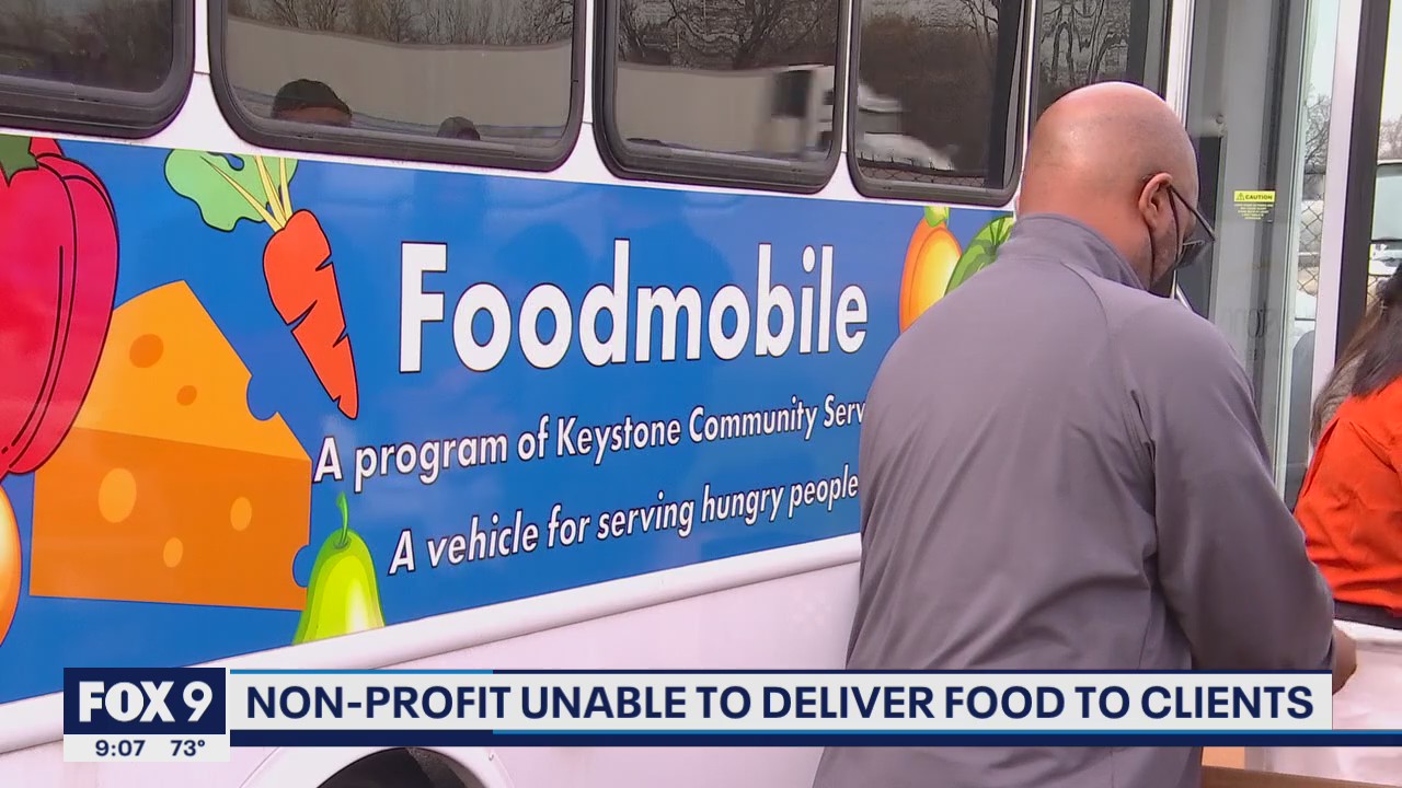 Catalytic converters stolen from St. Paul non-profit’s mobile food shelf vehicles