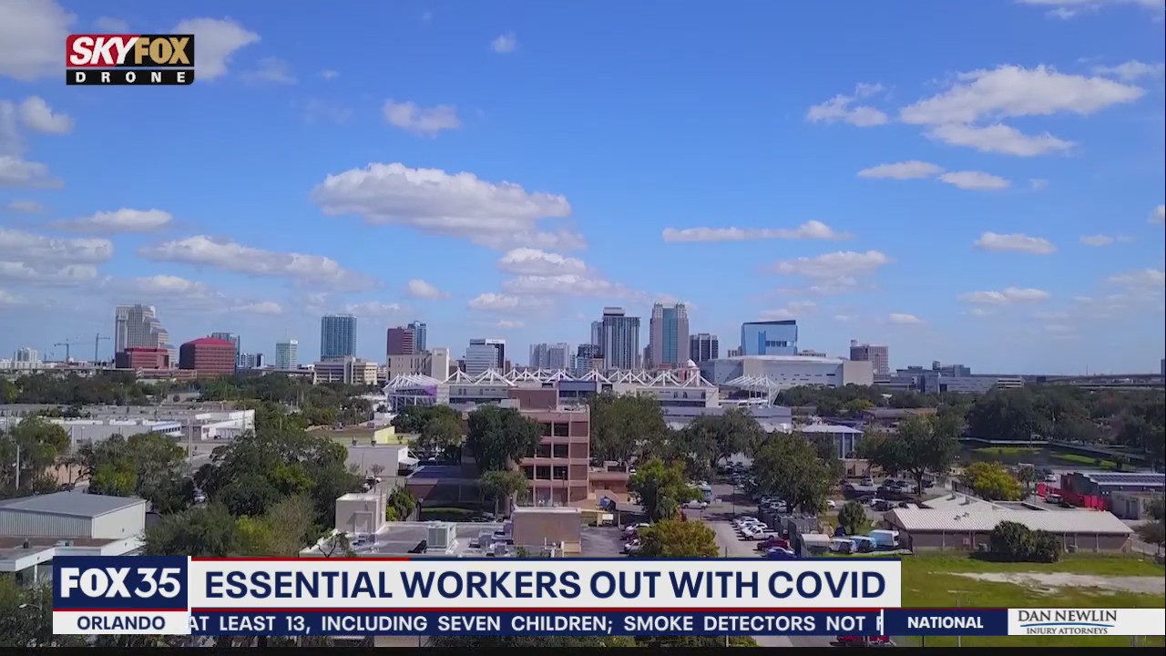 Hundreds of essential workers out with COVID-19