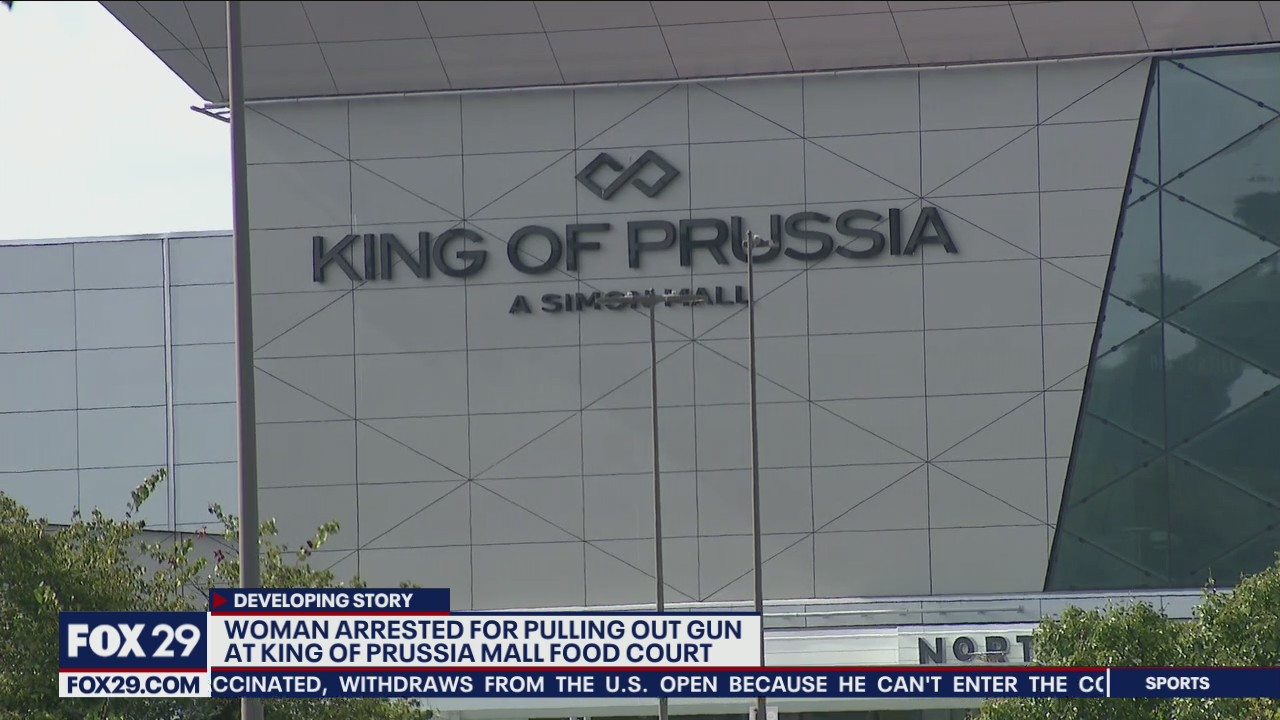 Woman with permit to carry pulls out gun during argument at King of Prussia Mall, police say