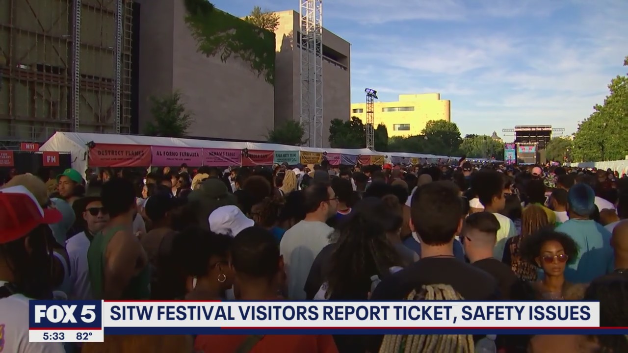 SITW festival visitors report ticket, safety issues