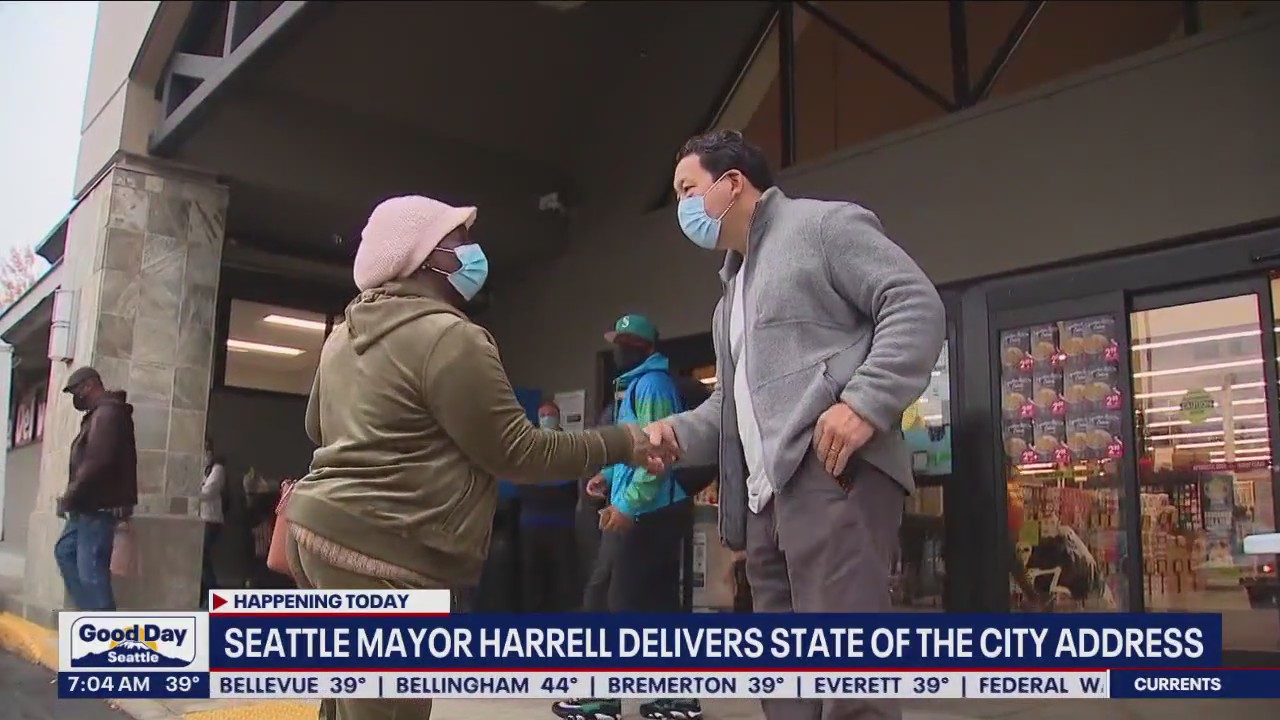 Seattle Mayor Harrell delivers state of the city address