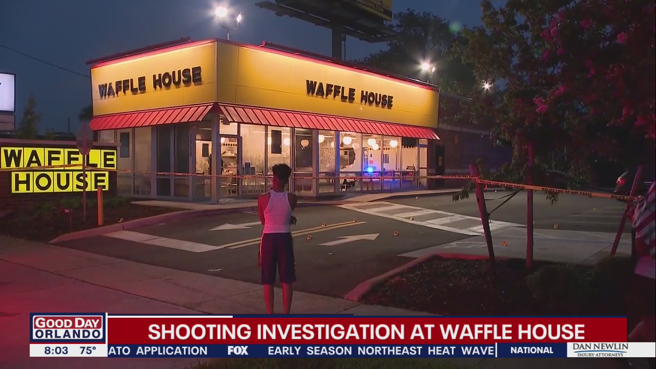 Shooting investigation at Waffle House in Orlando