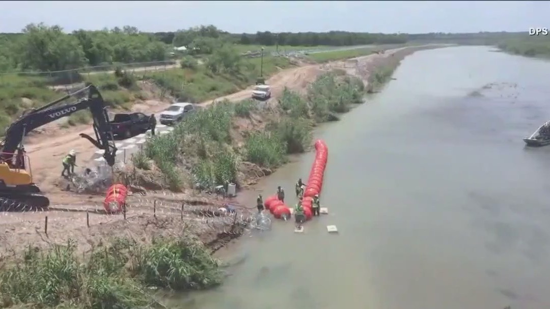 Court rules floating border wall can stay along Texas border