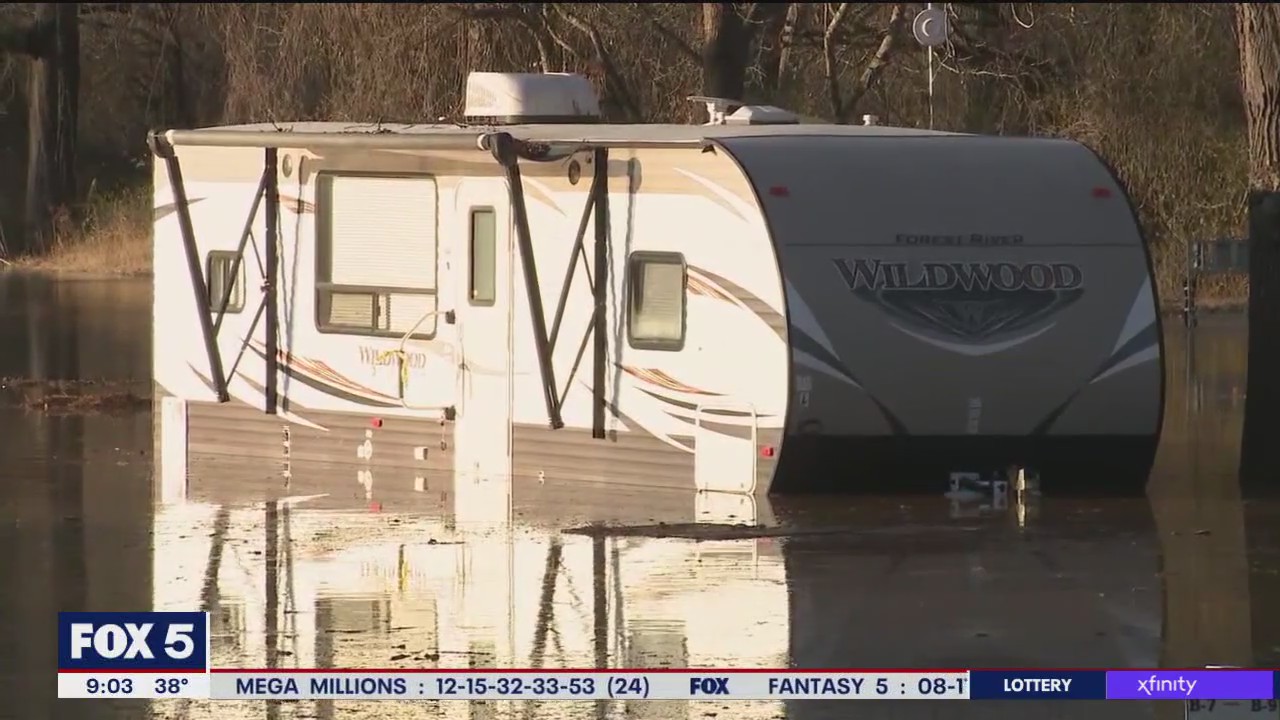 Mobile home park rescues in Covington