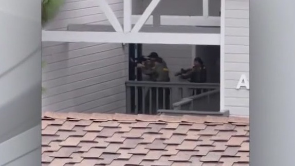 Stabbing suspect shot by deputies in OC