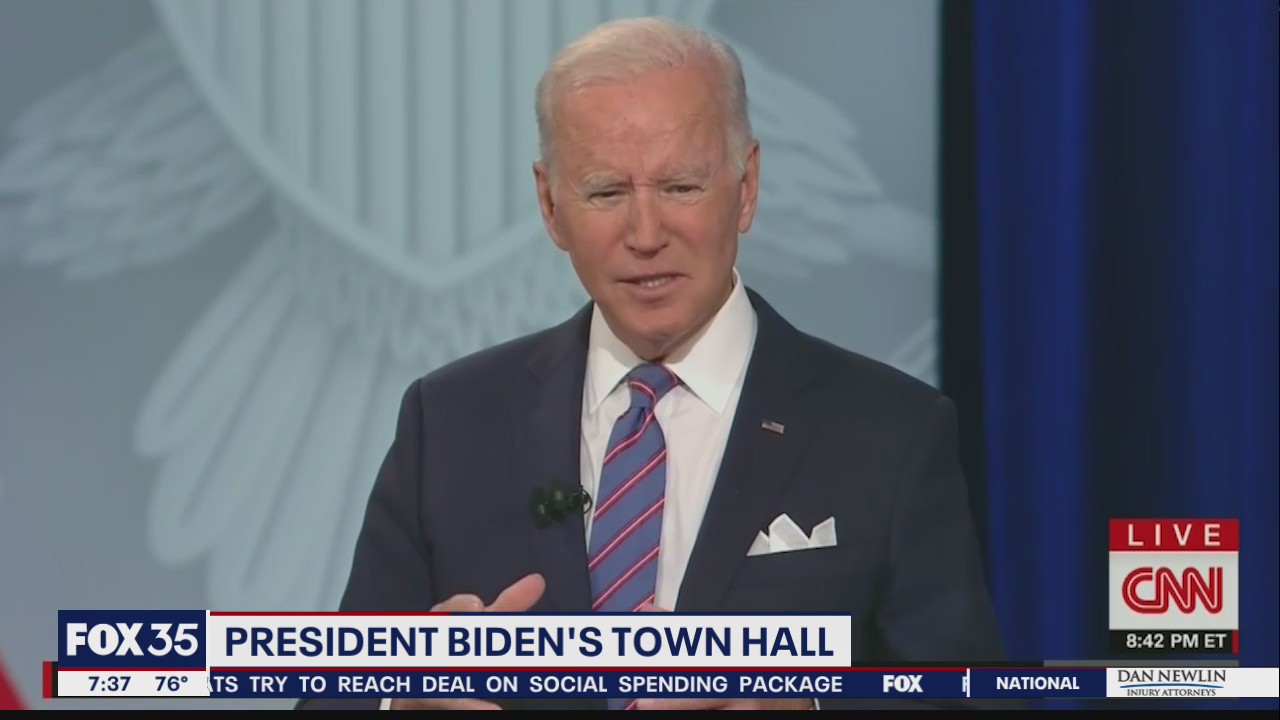 President Biden's spending plan, town hall, and other political headlines