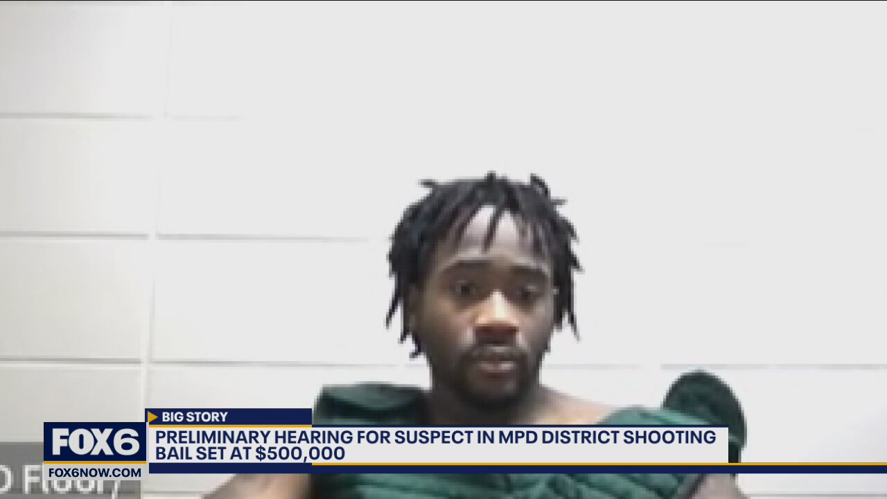 Preliminary hearing Tuesday for suspect in MPD District shooting