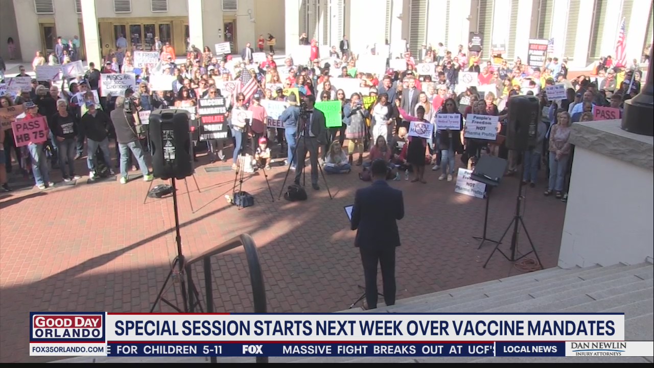 Florida special session starts next week over vaccine mandates