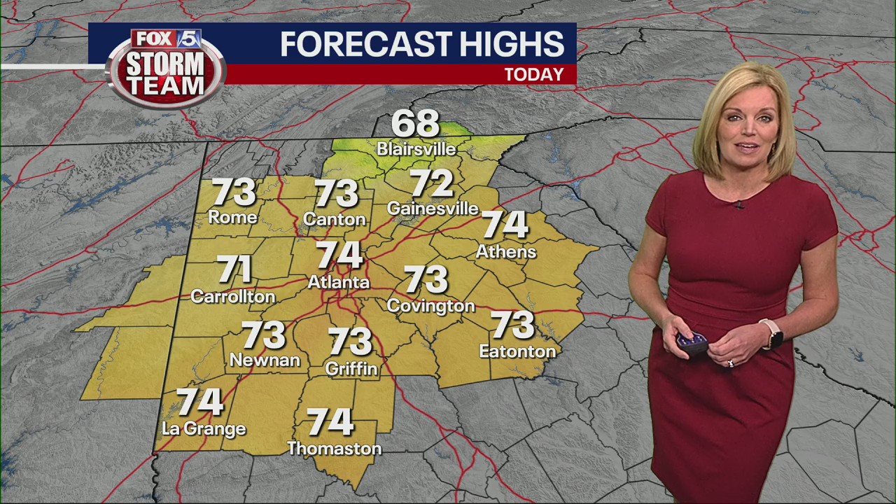 Wednesday morning weather forecast