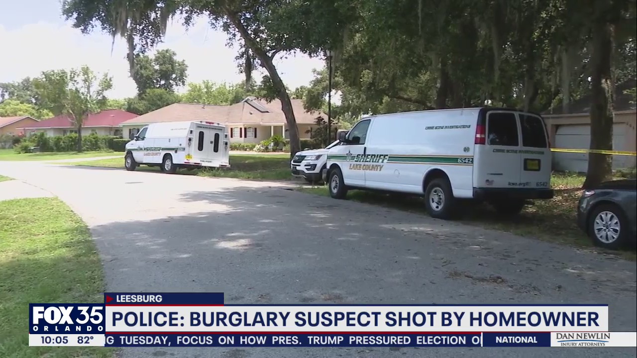 Police: Burglary suspect shot by homeowner