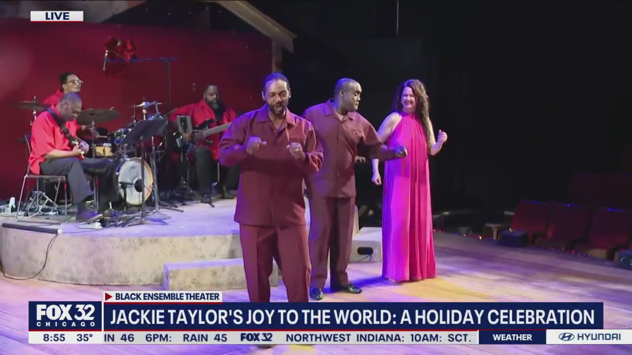 The Black Ensemble Theater has a holiday show this weekend that will have you dancing in your seat.