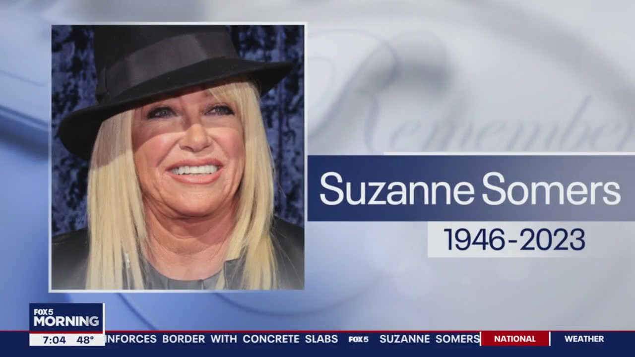 Suzanne Somers dies at 76