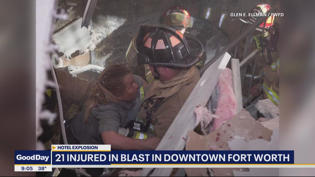 Photos show rescuers in action after FW hotel explosion