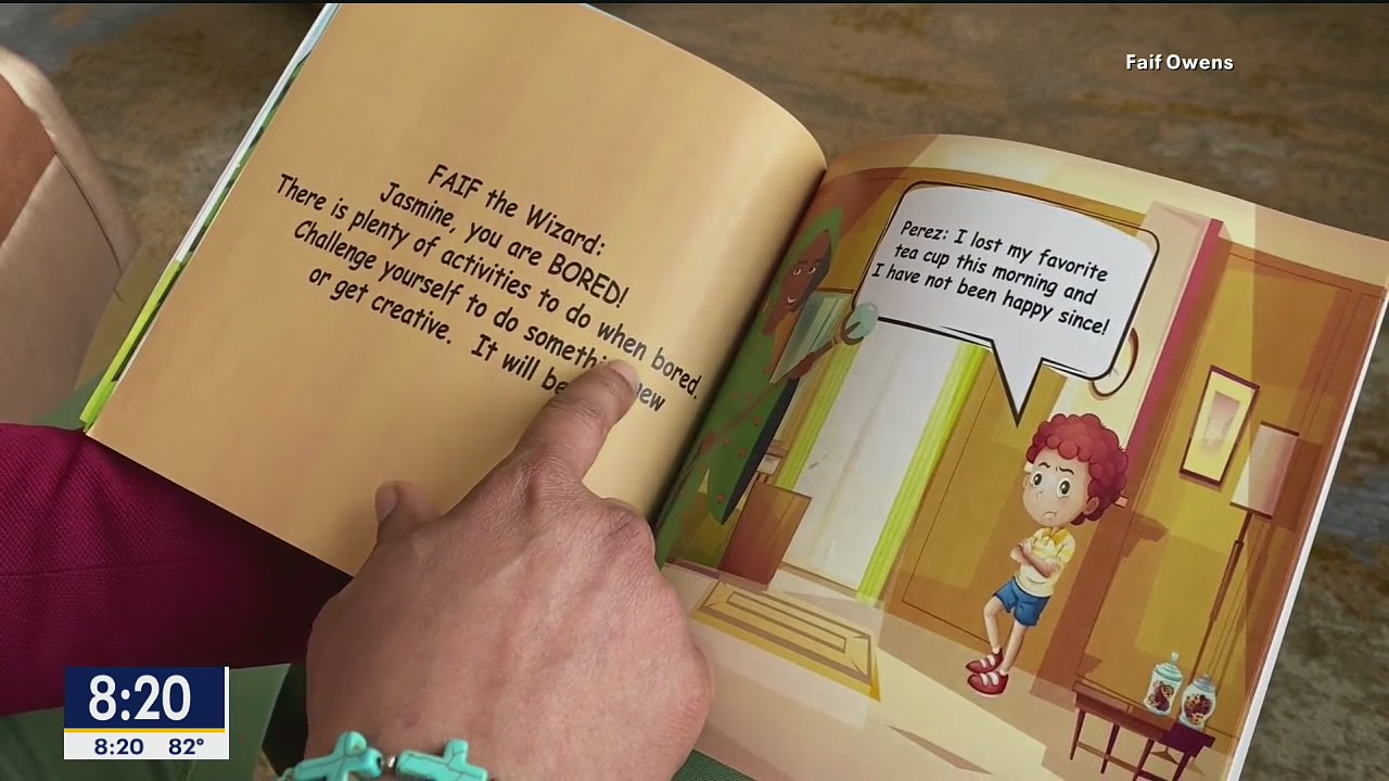 Dallas man creates book to improve children's mental health