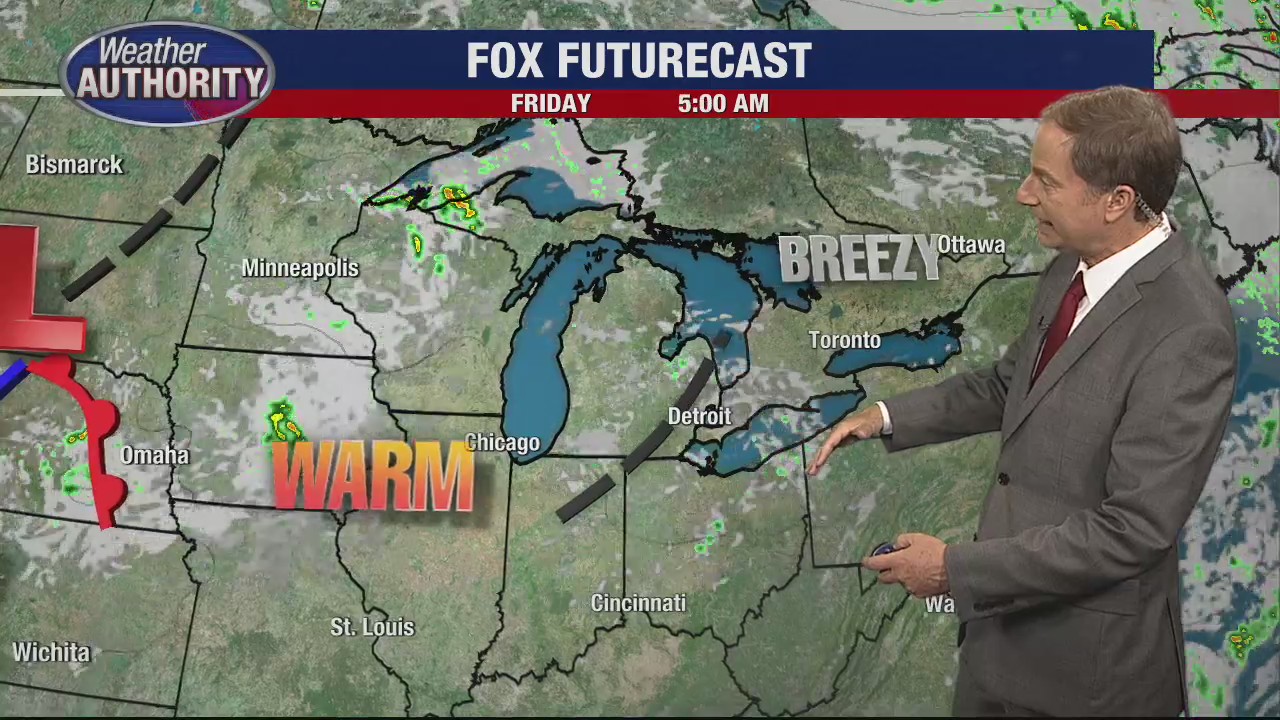 Another hot day Friday