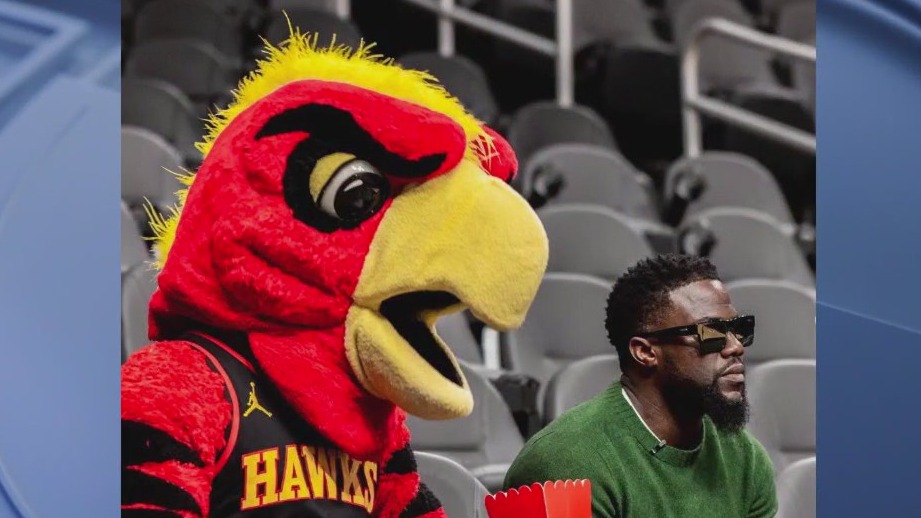 Kevin Hart and Atlanta Hawks