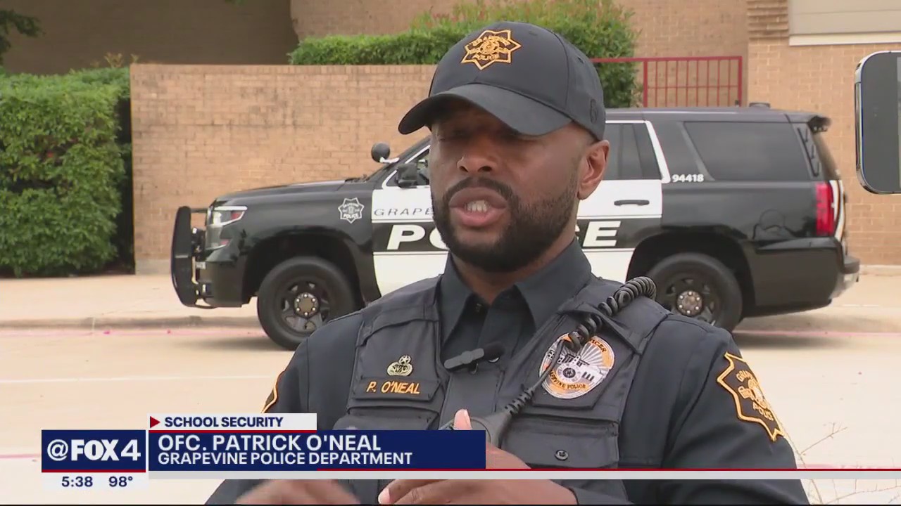 Officer recognized for developing school security plan
