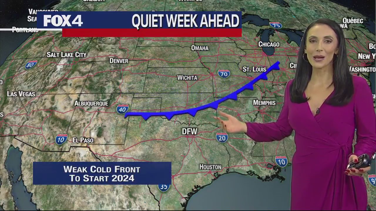 Dallas Weather: Dec. 27 evening forecast
