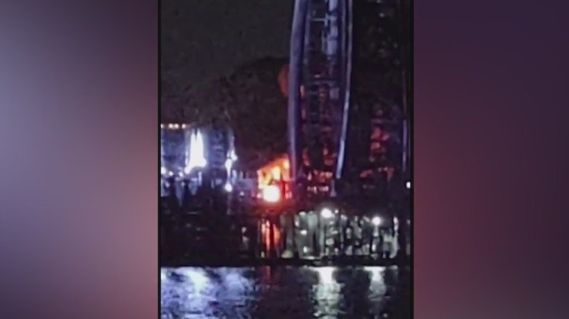 EPCOT fire: 'Harmonious' fireworks barge catches fire after show