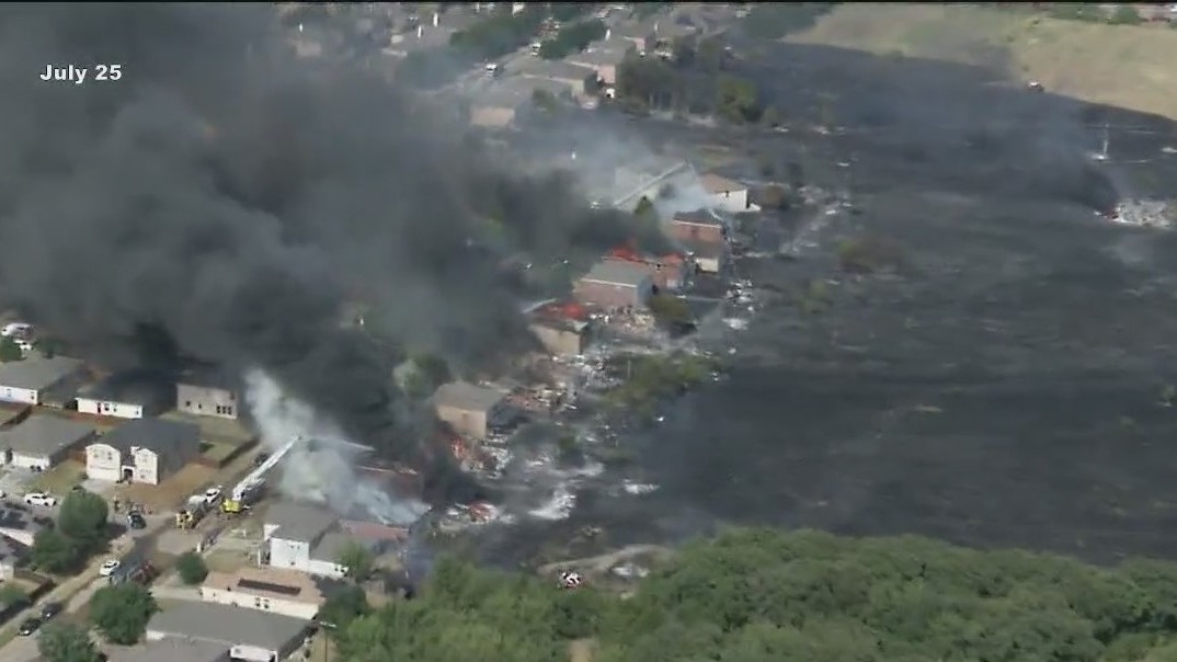Balch Springs grass fire causes $6M in damage to homes