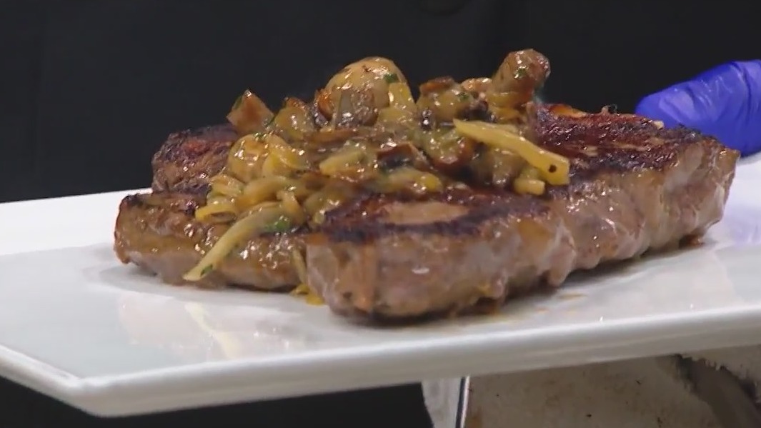 Summertime grilling for steaks and chops