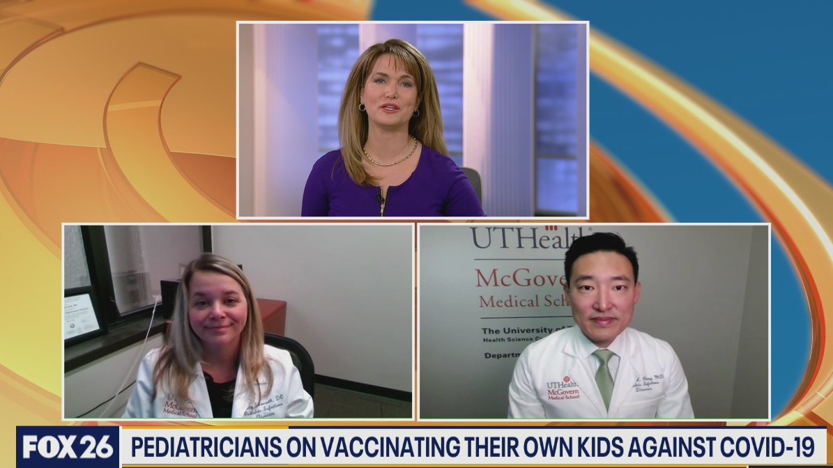 Pediatricians discuss COVID-19 vaccines for their own children