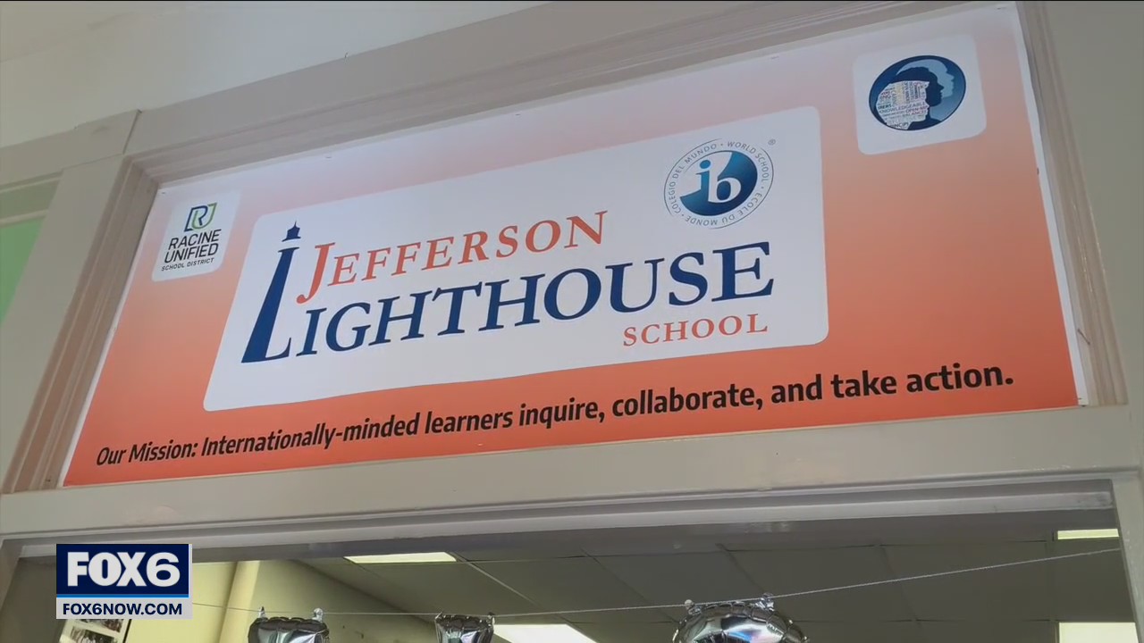 Racine school celebrates Blue Ribbon School designation