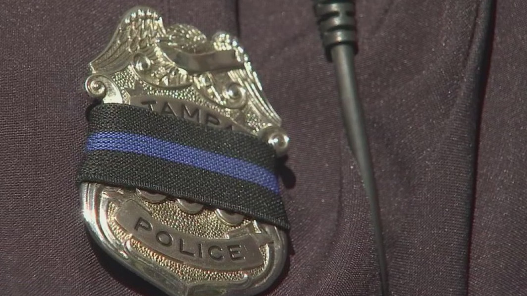 Brothers in blue honor colleague after brain cancer battle