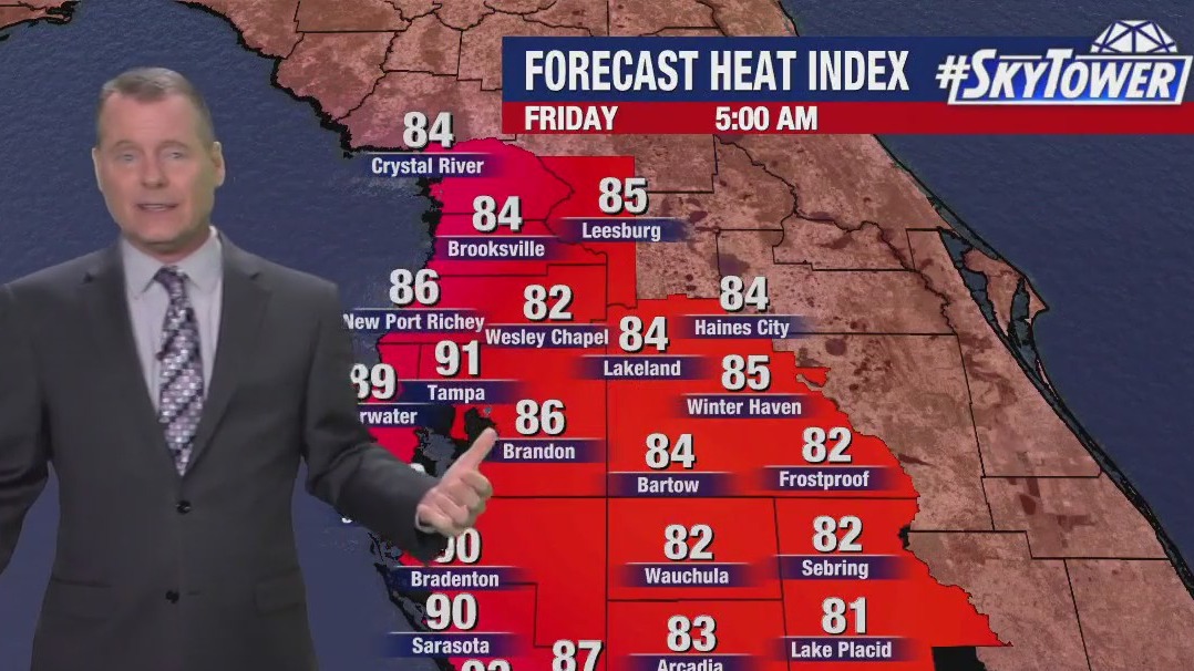 Wednesday morning forecast