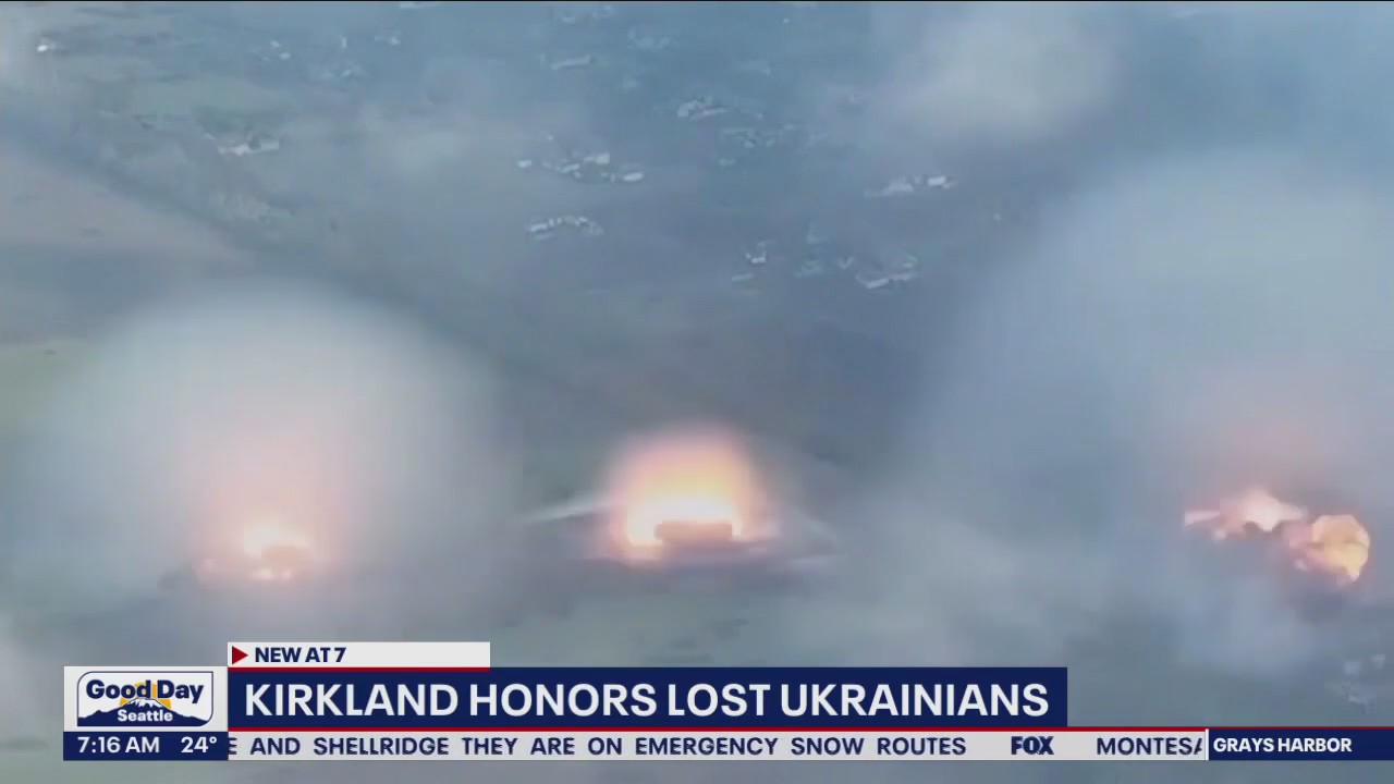 War in Ukraine reaches one year mark, Kirkland honoring those who were lost