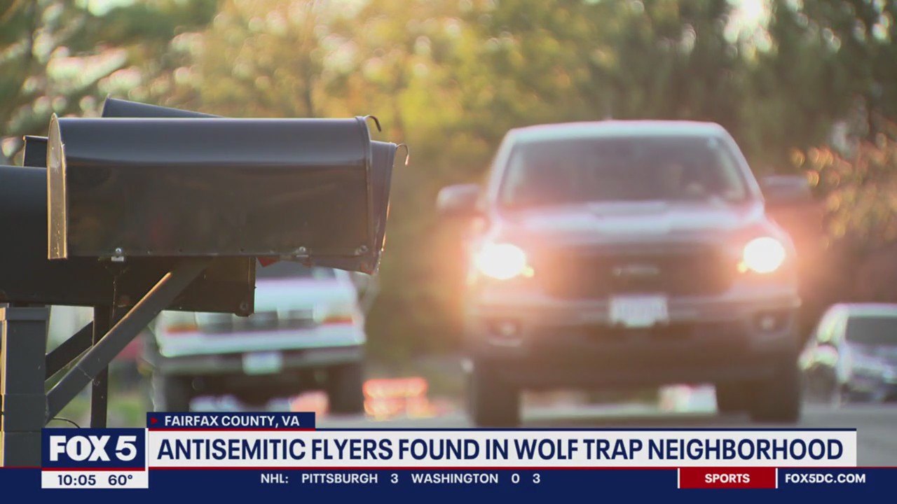 Antisemitic flyers found in Wolf Trap neighborhood