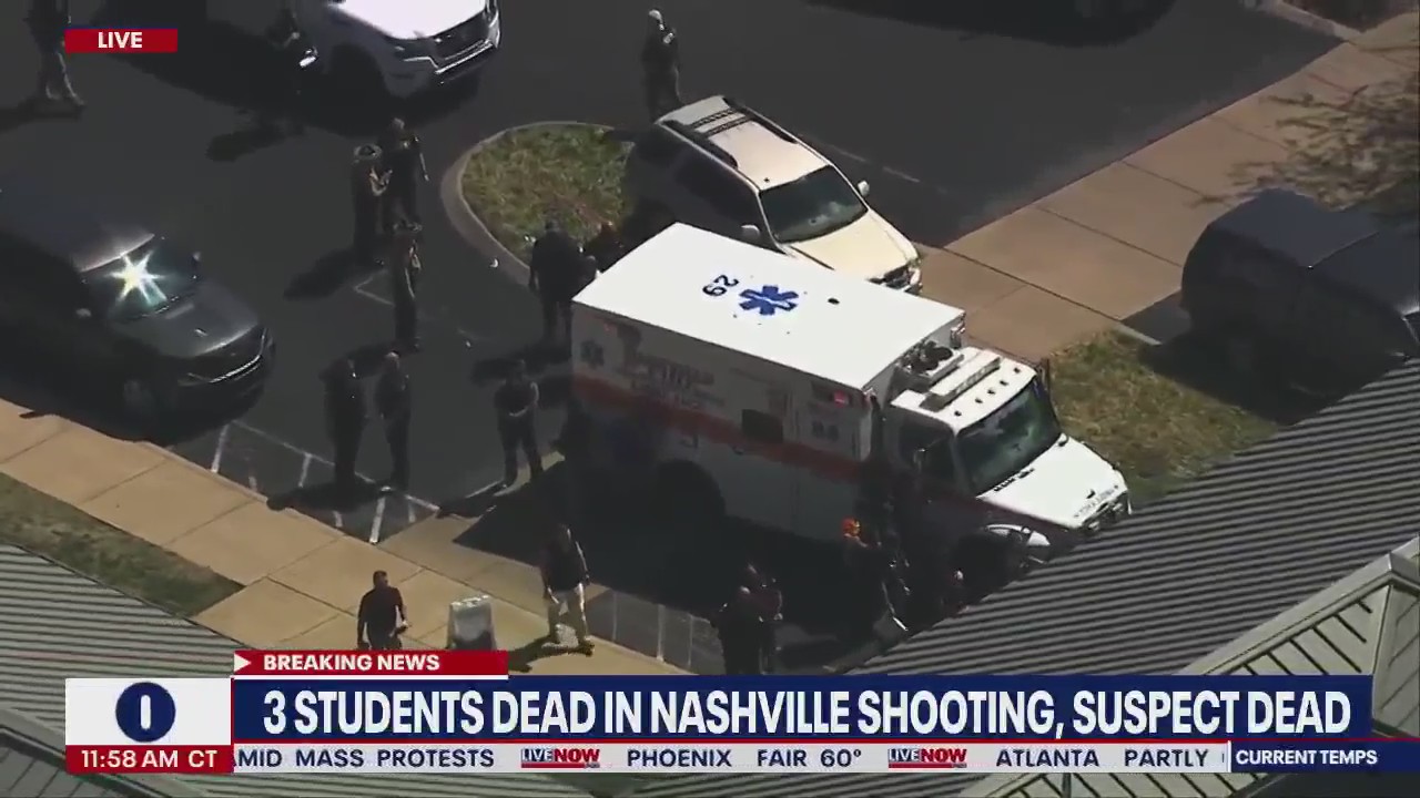 Nashville shooting: 3 children, suspect killed at Covenant School