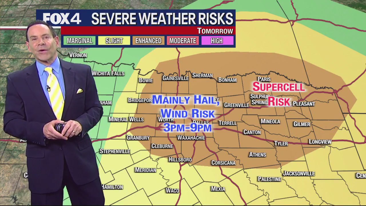 Dallas Weather: March 15 morning forecast