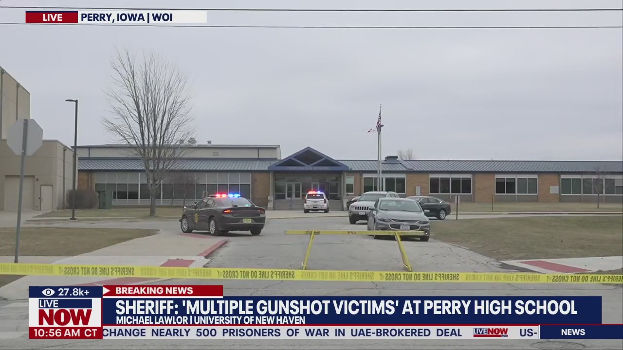 Sheriff: 'Multiple gunshot victims' at Iowa school