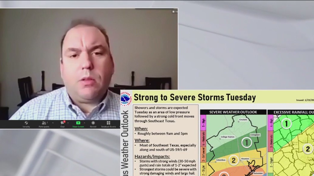 Houston weather: Harris County meteorologist discusses severe weather preparation