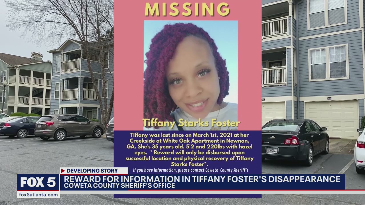 Reward for info in Tiffany Foster's disappearance