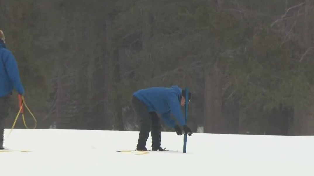 These blizzard-like conditions are good news for California's snowpack