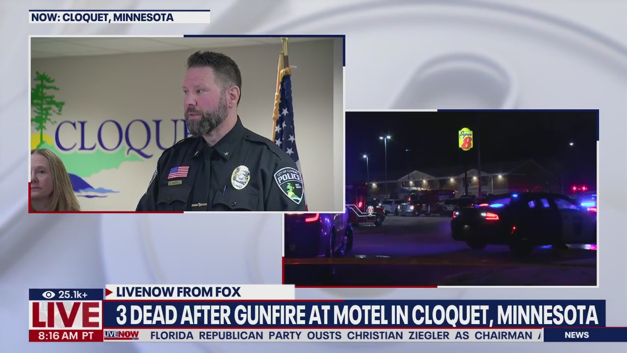 3 dead after gunfire at Minnesota motel