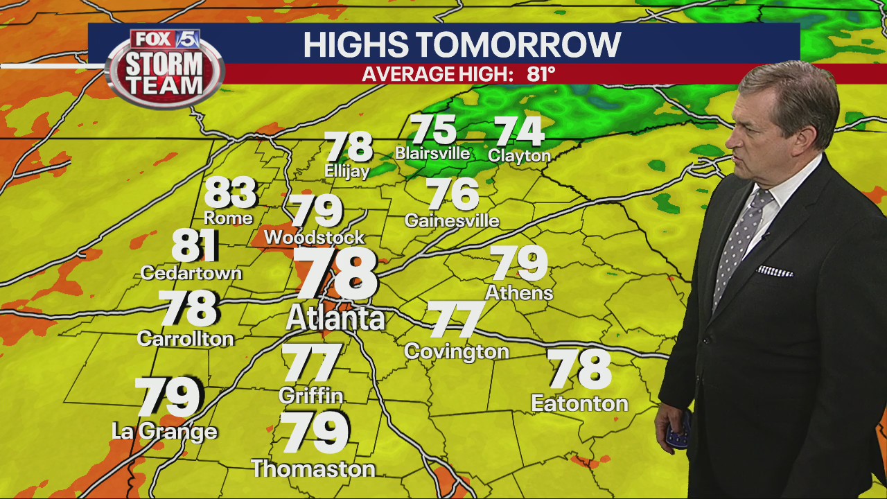 Thursday night forecast update