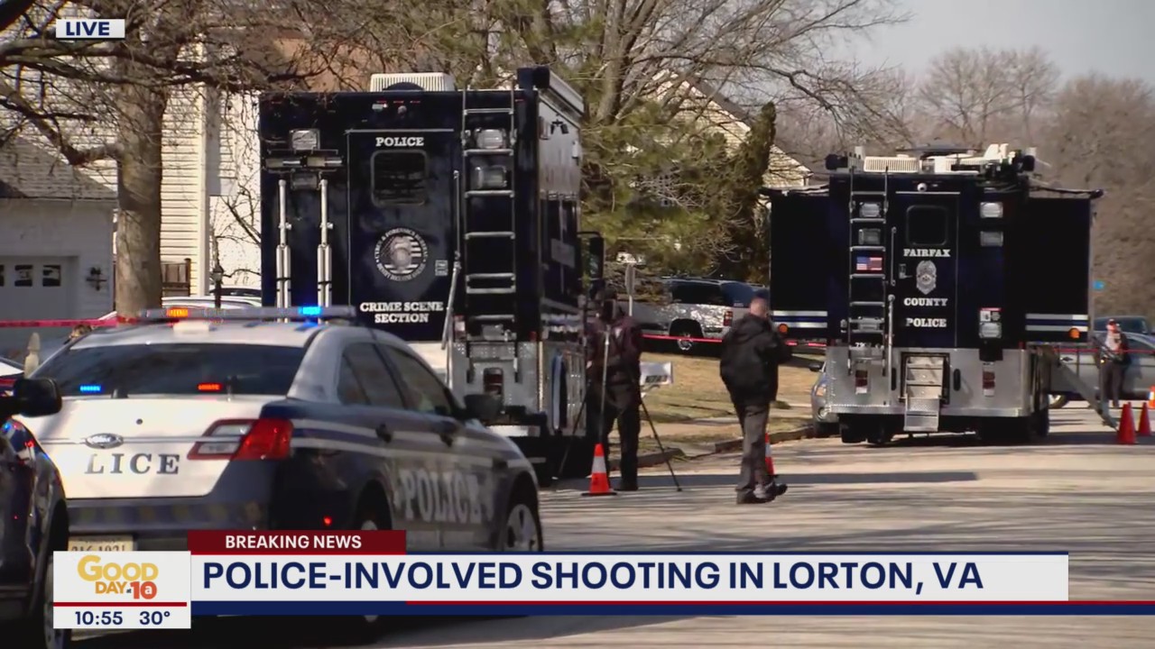 Armed man shot by police in Lorton, officers say