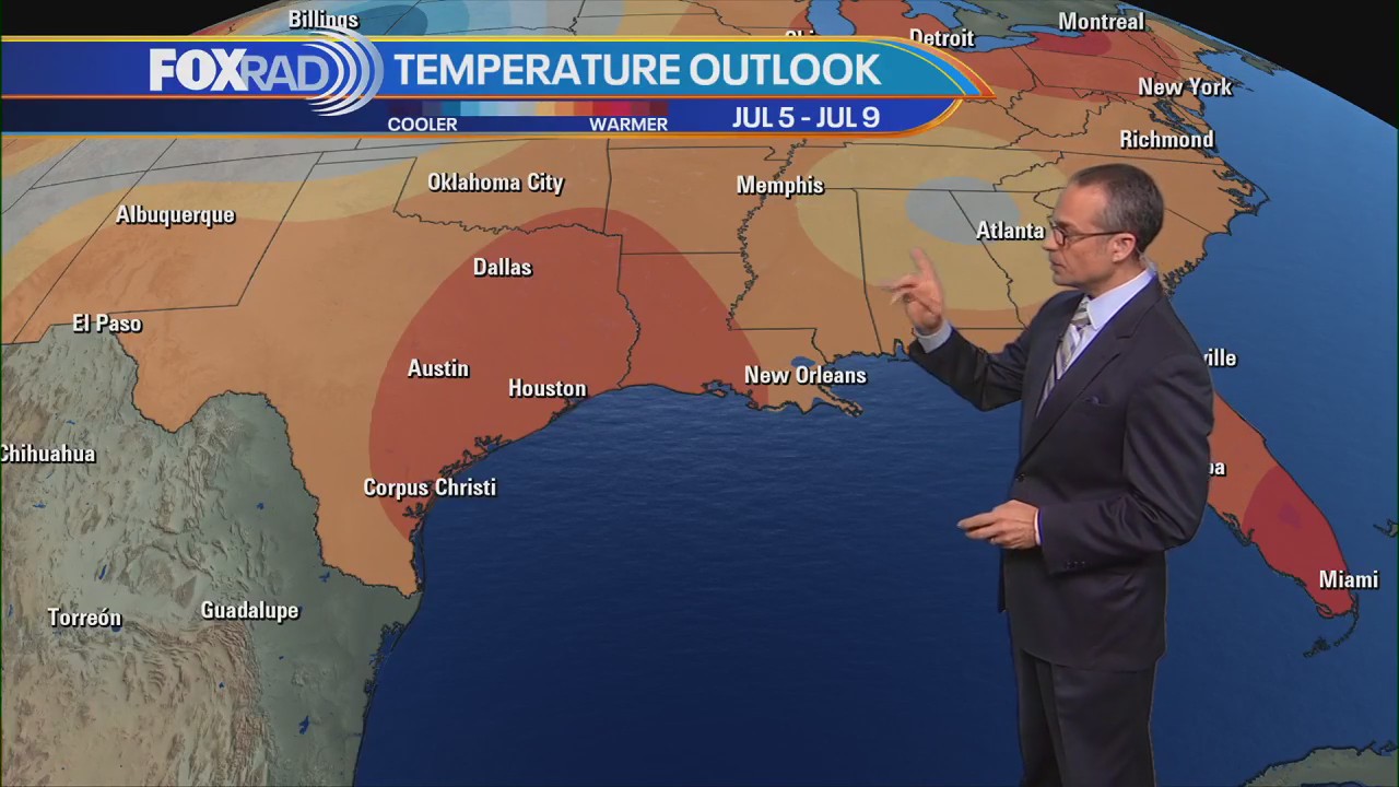 Houston heat wave forecast