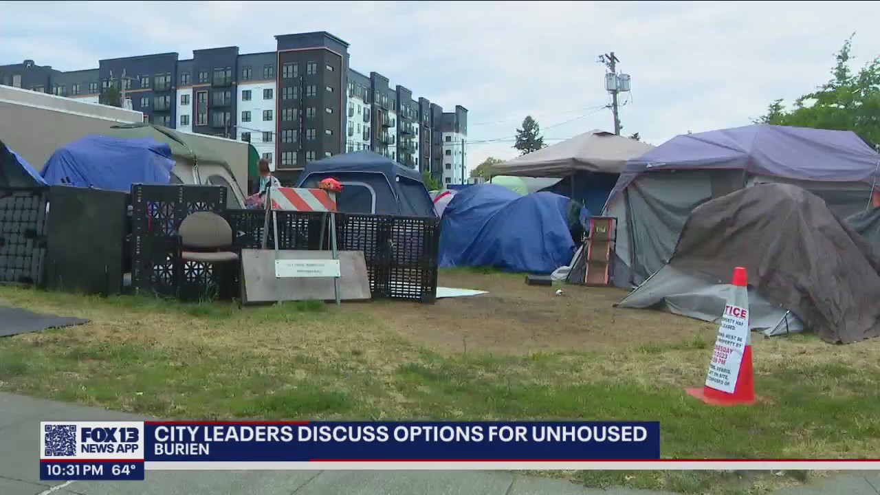 Burien city leaders discuss options for unhoused