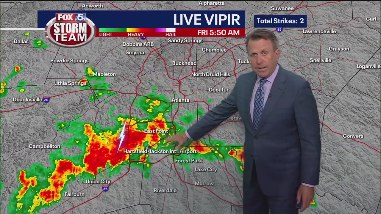 Friday morning weather forecast