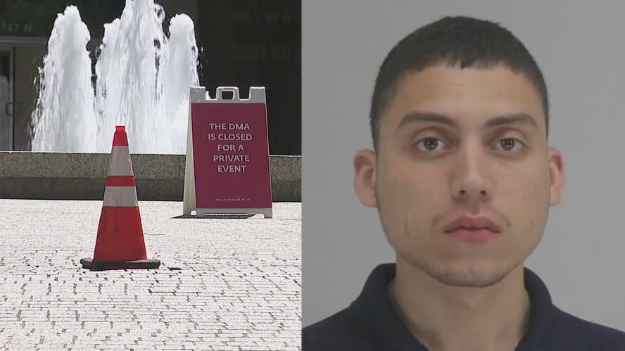$5M in ancient art at Dallas Museum of Art destroyed by man 'mad at his girl,' police say