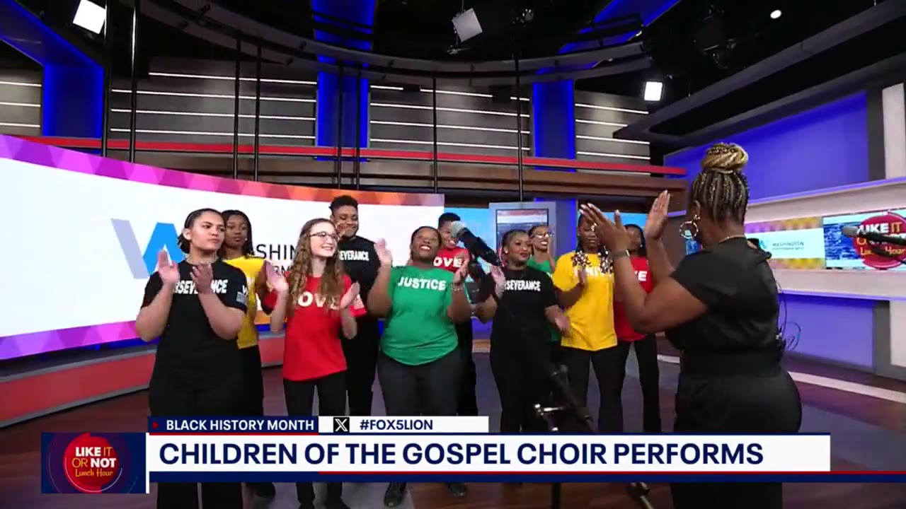 Children of the Gospel Choir ready for 'Living the Dream…Singing the Dream' performance