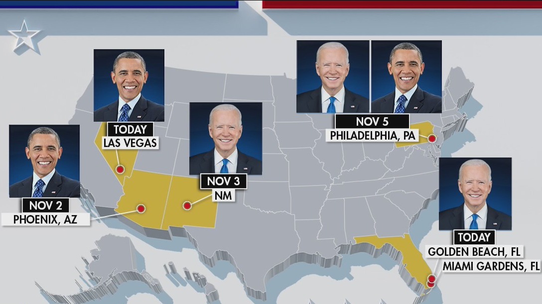 Biden campaigns for Florida Democrats ahead of midterm elections