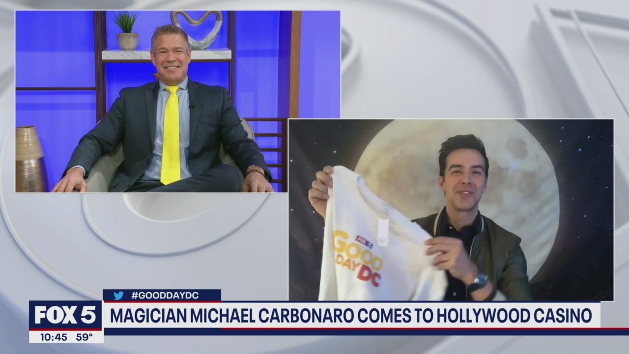 Magic trick fools FOX 5 anchor during interview