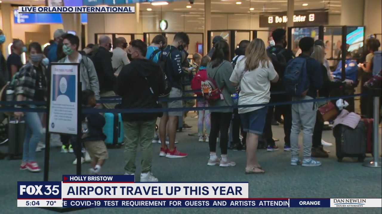 Thanksgiving travel rush is on