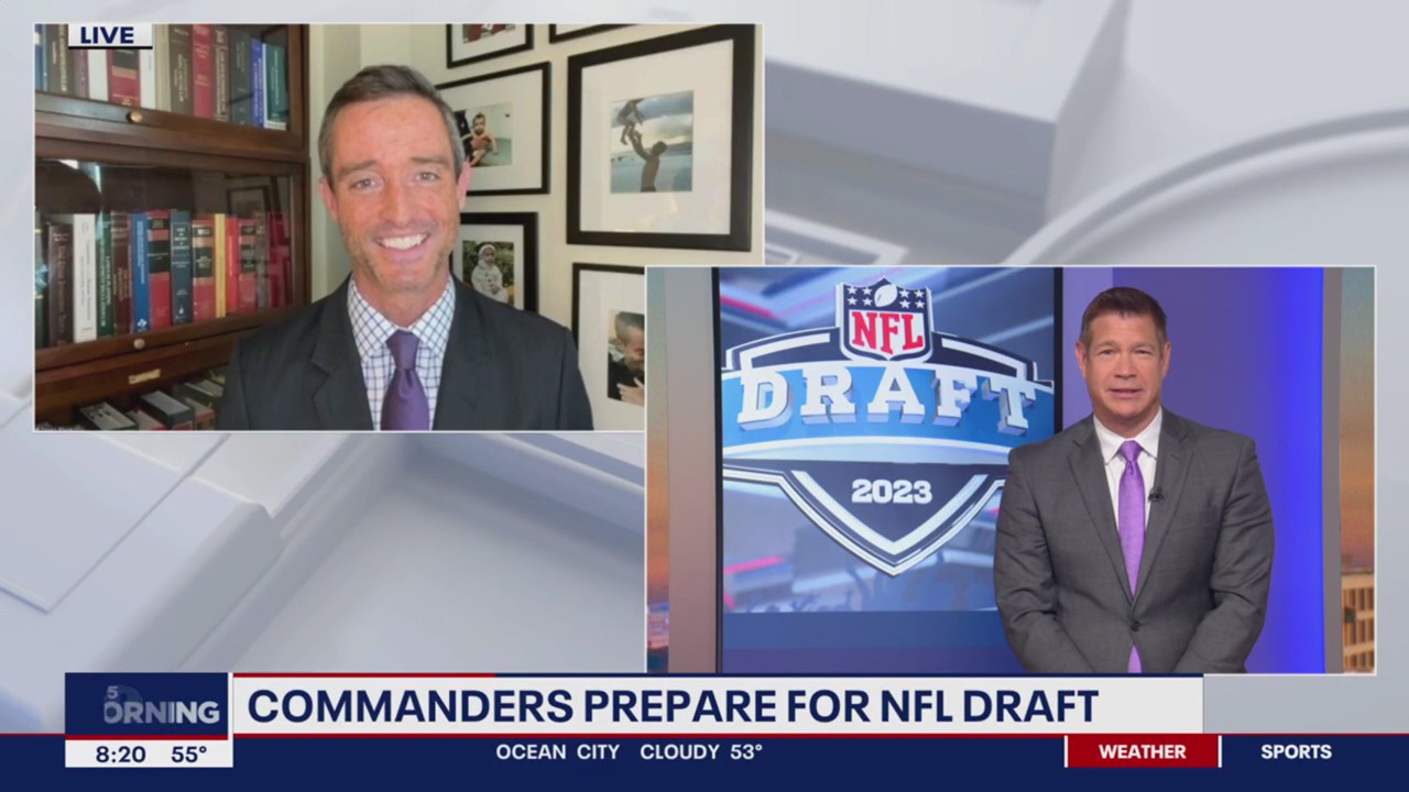 Commanders prepare for NFL draft